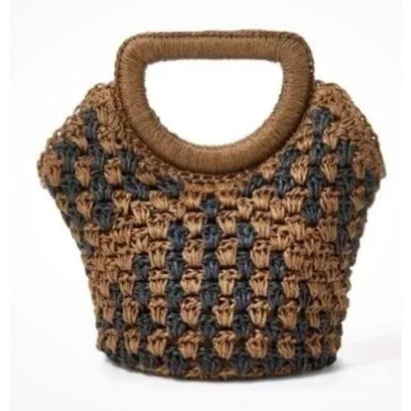 Fe Noel x Target Small Crochet Top Handle Tote bag - Picture 1 of 6